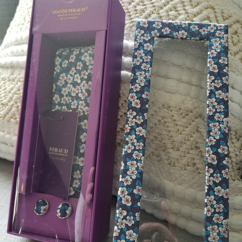 Ties and matching Cuff Links